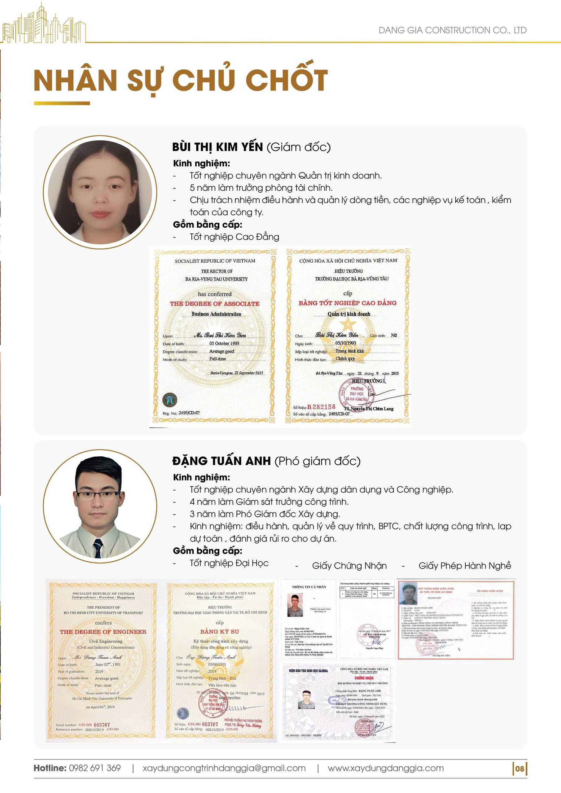 Xây dựng Đặng Gia