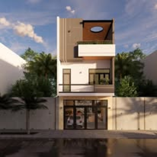 Mẫu Nhà 3 Tầng Hiện Đại 03