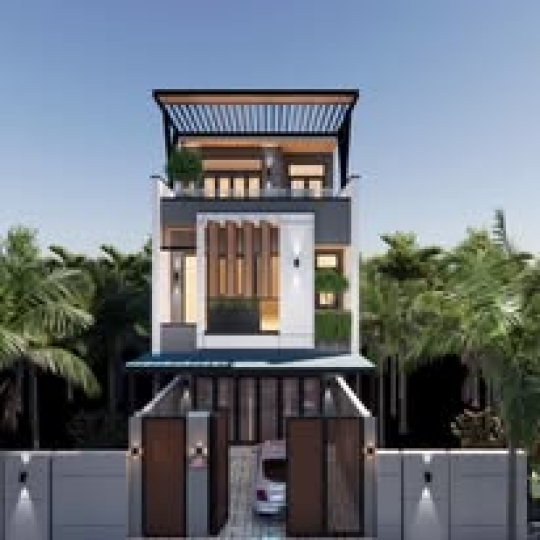 Mẫu Nhà 3 Tầng Hiện Đại _02
