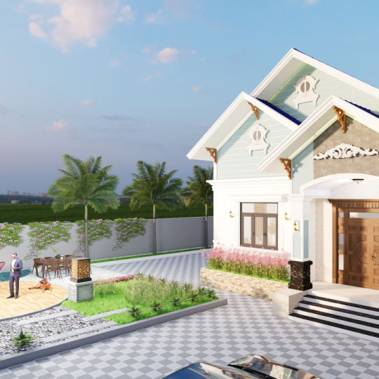 Mẫu Nhà Mái Thái 01