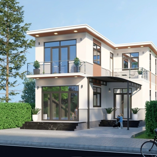 Mẫu Nhà Hiện Đại 02