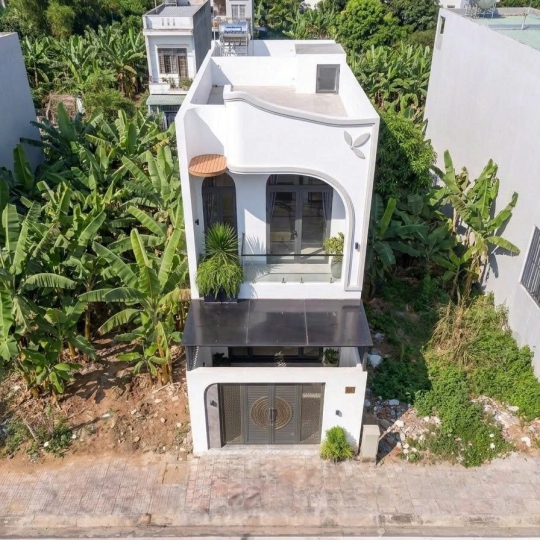 Mẫu nhà phố 2 tầng hiện đại