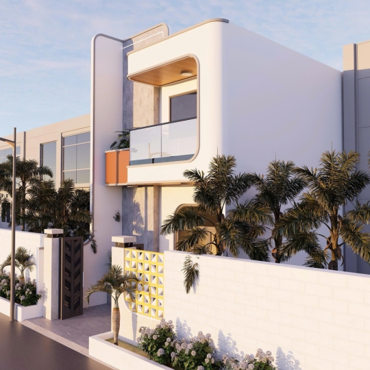 Mẫu Nhà Gác Lửng Hiện Đại 02